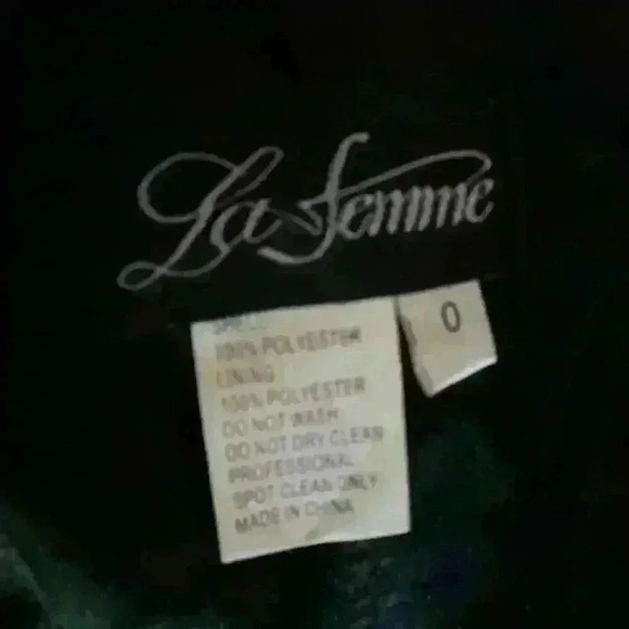 LaFemme Gown/ Dress Leopard Print Size 0 - Picture 15 of 16